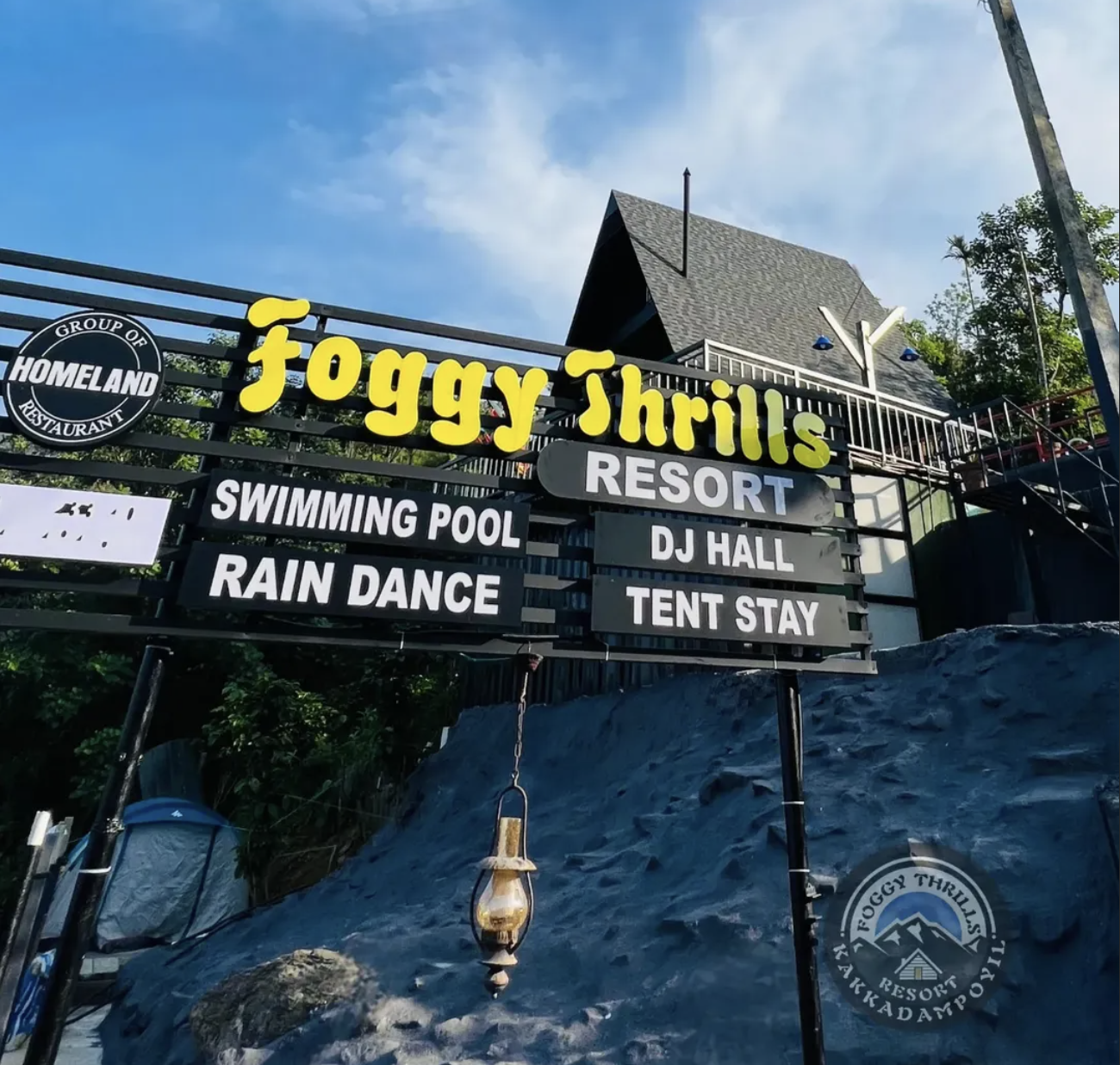 Foggy Thrills Resort in Kakkadampoyil
